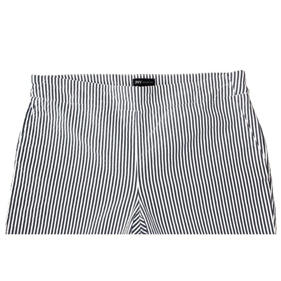 JONES NEW YORK Striped Nautical Stretchy Warm-Weather Cropped Pants (16W) - Picture 6 of 10